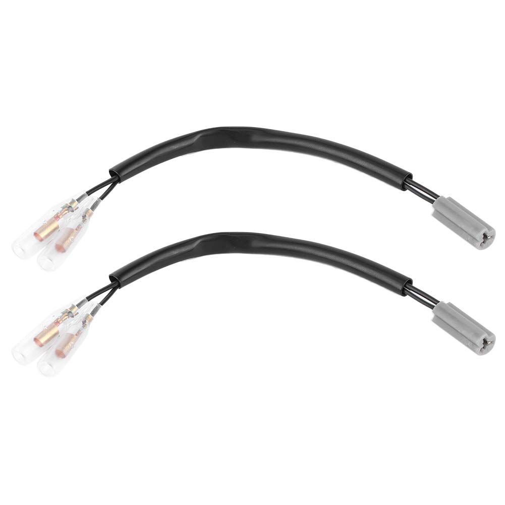 for Turn Adapter Replacement, 7.5in Turn Wiring Adapter Plug Motorcycle Parts Lights Retrofit for YZF‑R6 YZF‑R1 FZ6 FZ10