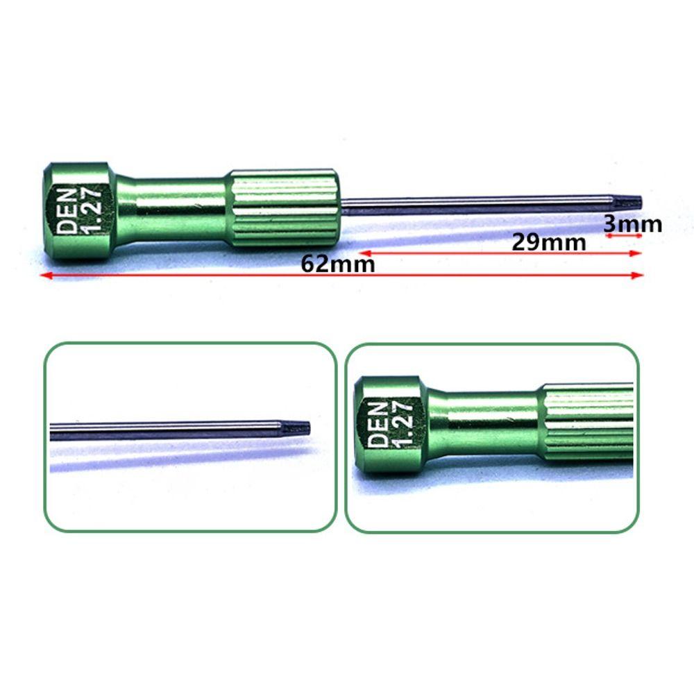 Mehrfarbiges Werkzeugset 6,2 cm Mikro-Schraubendreher Praktischer Technikerschraubendreher Dentallabor