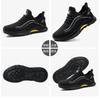 Fashion Safety Shoes Men Steel Toe Sneaker Lightweight Puncture Proof Safety Work Boots Man Breathable Working Shoes Anti-smash