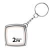 Mini Tape Measure with Keychain Steel Retractable Tape Portable Measuring Tape 2 Meters