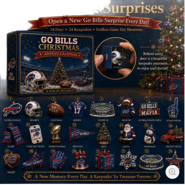 Trendy Portable Christmas Advent Countdown Calendar