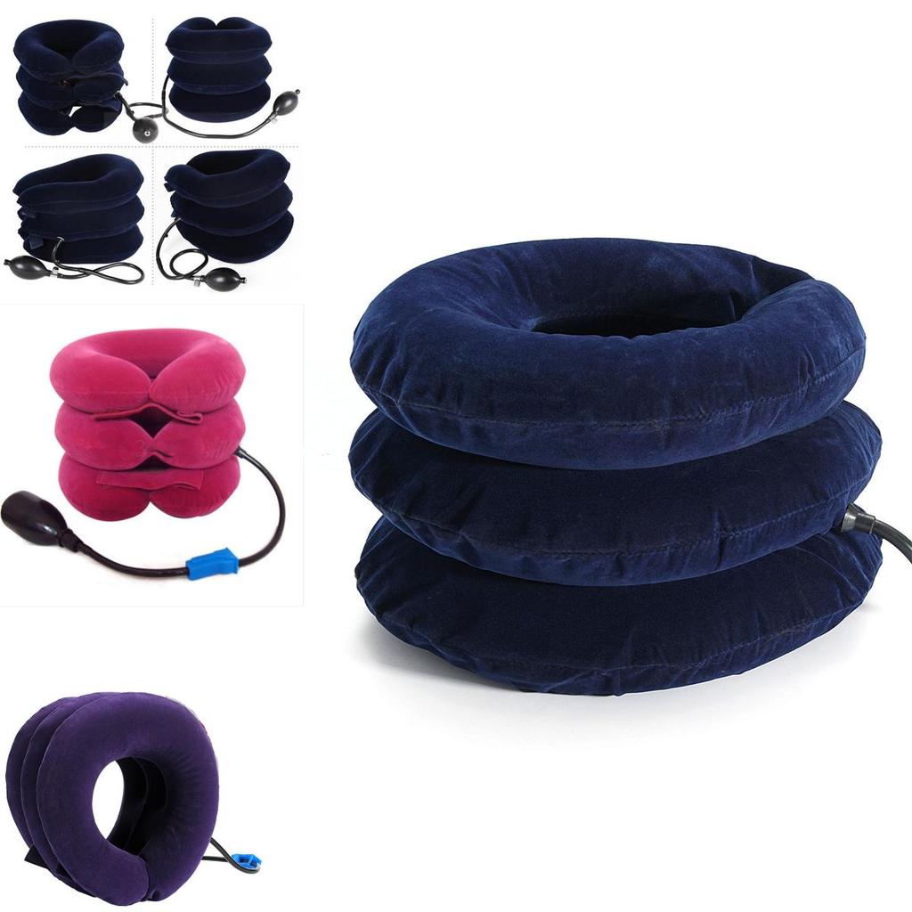 Premium Quality Air Inflatable Pillow For Cervical Neck Support And Headache Relief
