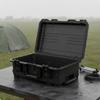 Drone Storage Case PP Waterproof Hard Pull Handle Rolling Protection Box for Field Work,
