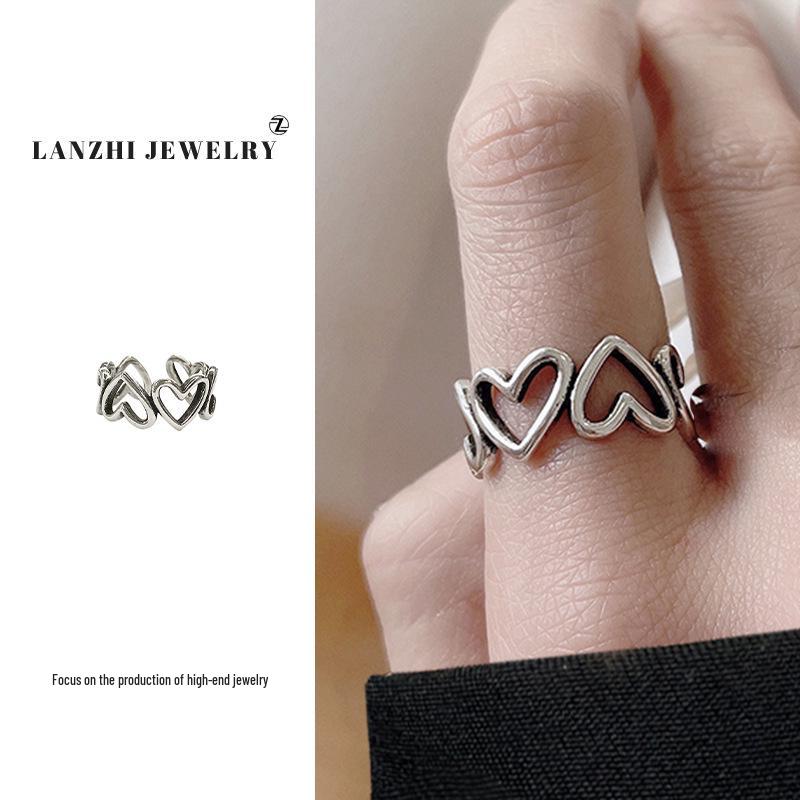 Inel Thai Argint pentru Femei, Stivuibil - Argint 925, Design de Nișă, Bijuterii Simple și Versatile