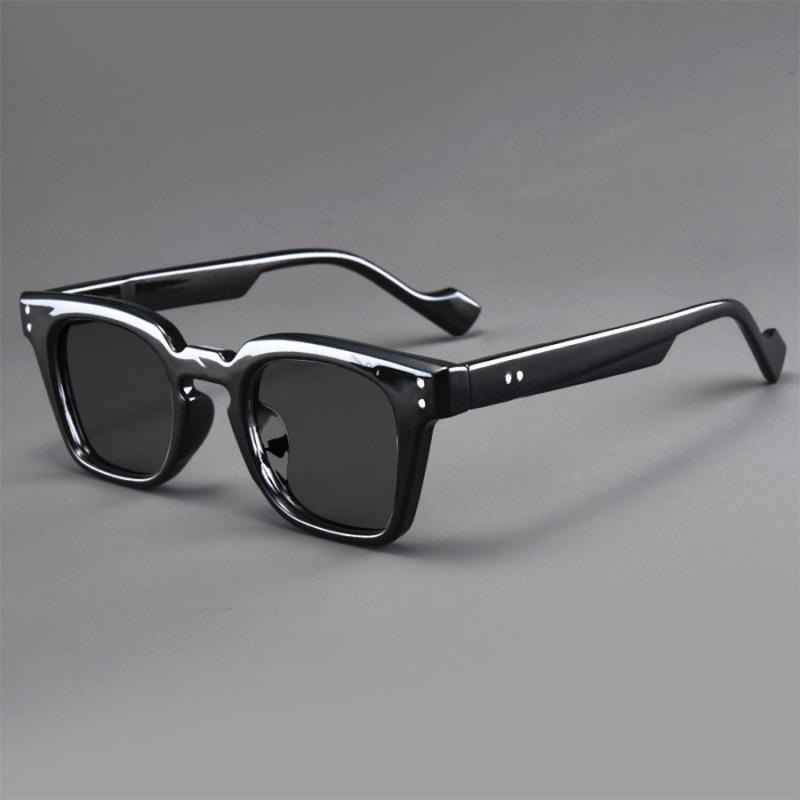 2025 new large frame retro fashion glasses frame high definition  fashion чёрный
