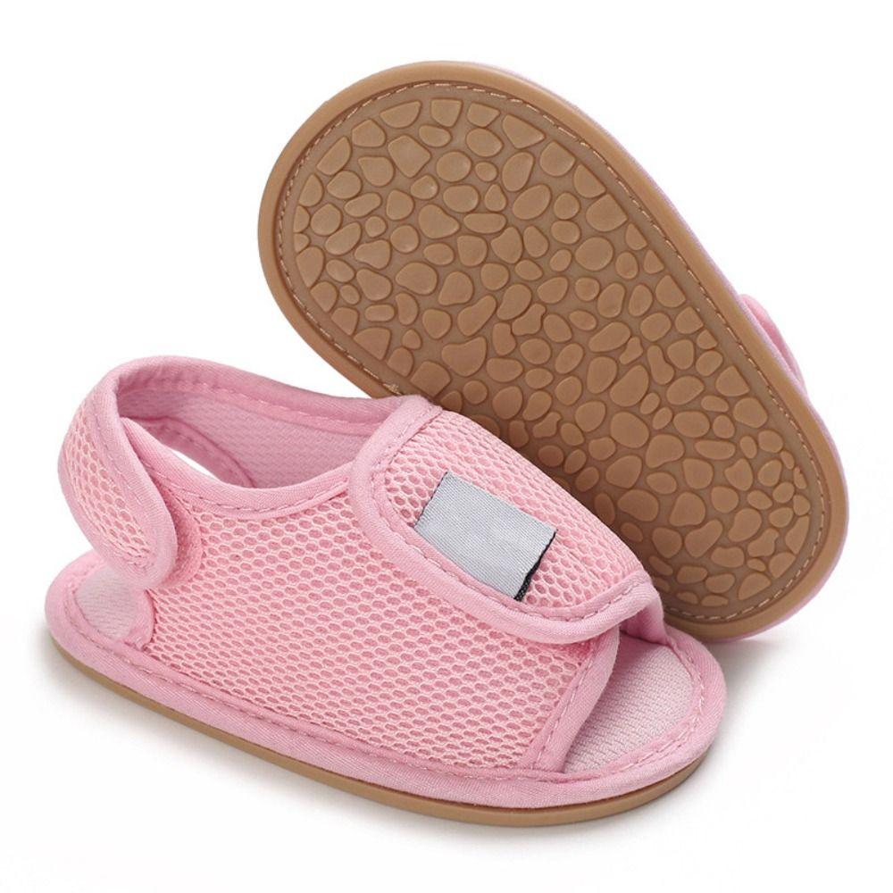 Rubber Sole Summer Sandals Breathable First Walker Shoes Baby Girl Baby Sandals Infant