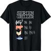 Serial Griller Grill Master Barbecue Bbq Animal Lover T Shirt Vintage Unisex Breathable Casual Top For Everyday Wear