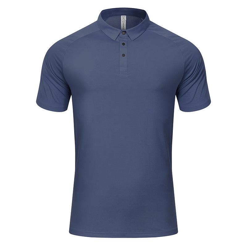 

Quick-Dry Solid Color Polo Shirt - Unisex Short Sleeve, Breathable, Moisture-Wicking, Skin-Friendly, and Comfortable for Sports M EU