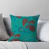 Mandala Flower Series Throw Pillow Cover With Short Plush Print For Living Room Sofa Decoration Cushion Cover Pillow Covers