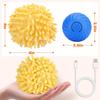 Interactive Dog Toys Moving Ball with Cover Self Rolling Dog Ball for Small/Medium/Large Dogs Automatic Dog Toys Keep Them Busy