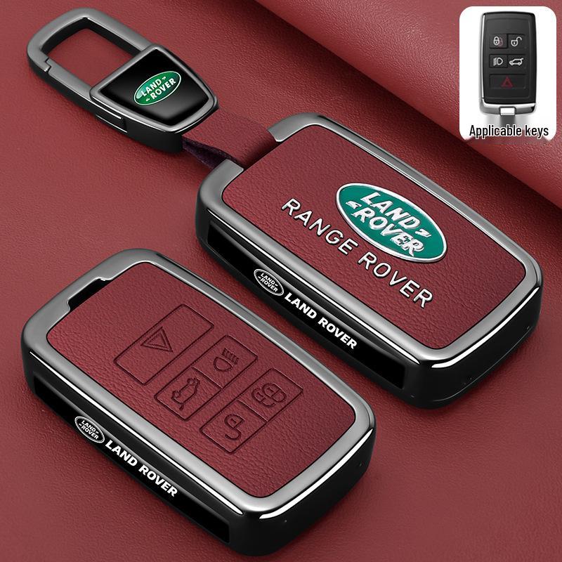 Capa de Chave Aurora para Defender 110, Discovery Sport, Range Rover Evoque e Velar – Fivela Premium para Carro