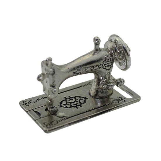 Mini Lovely Metal Sewing Machine Model Toy Dollhouse Miniature Accessories Toys For All Age