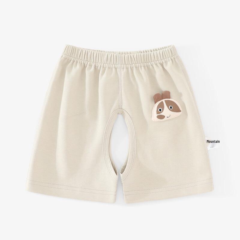 

Infant Open Crotch Summer Track Shorts