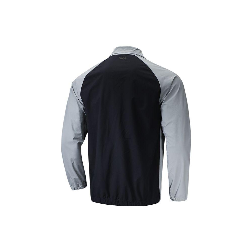 Under Armour Contrast Panel Logo Print Sports Jacket Men Jackets Black 22500402-001