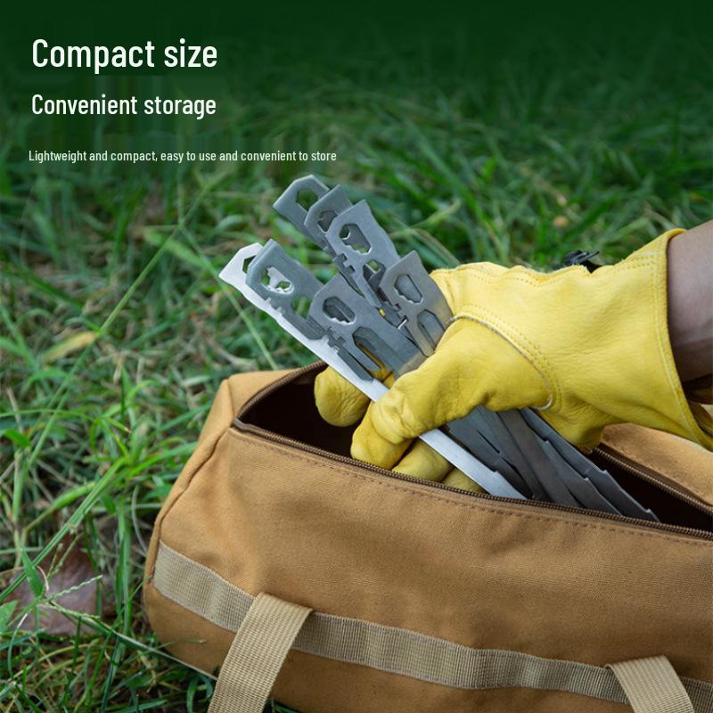 Stainless Steel Large Tent Ground Stakes for Camping