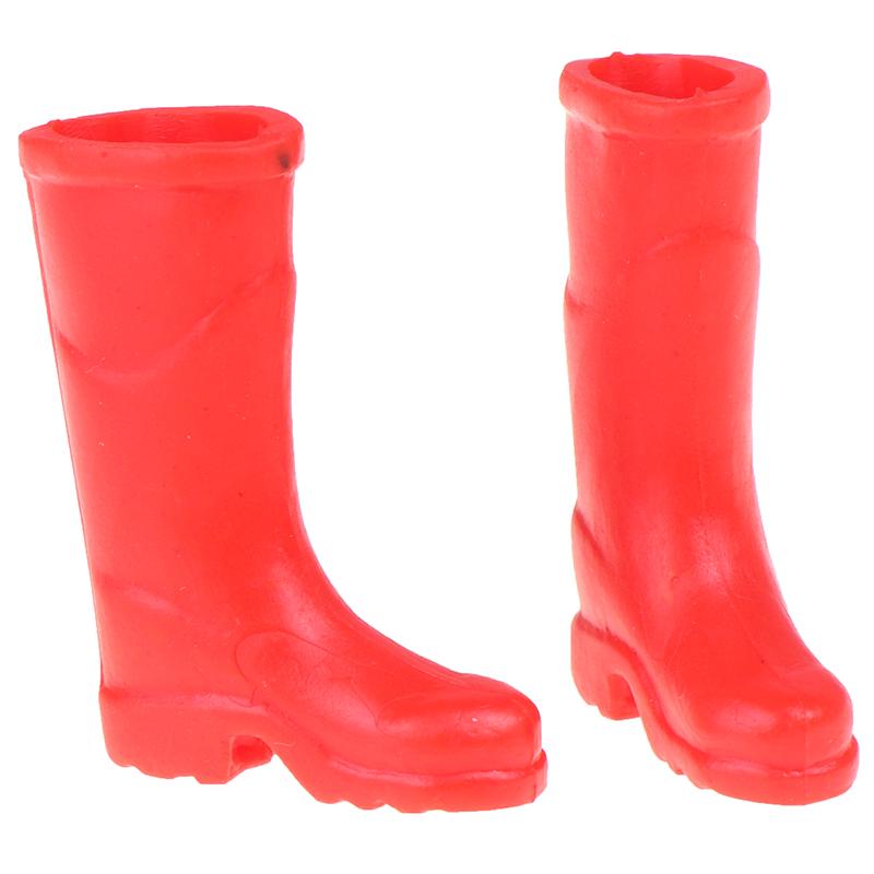 Dollhouse Decoration Mini Colorful Rain Boots Miniature Dolls Accessories 1/12