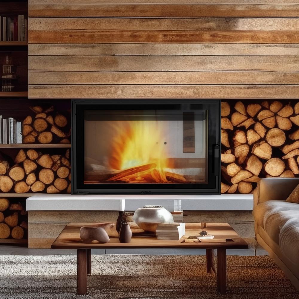Water heating fireplace KRATKI LUCY 16 kW Ø 200
