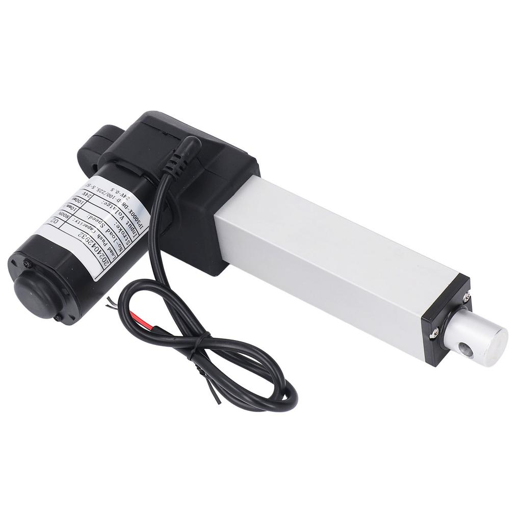 Electric Linear Actuator 800N 10mm S 100mm Stroke Linear Motion Actuator with End Limit Switch for Electric Bed Sofa