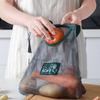 Reusable Kitchen Hanging Mesh Bag Home Fruit And Vegetable Storage Net Bag For Ginger Garlic Potatoes Onions