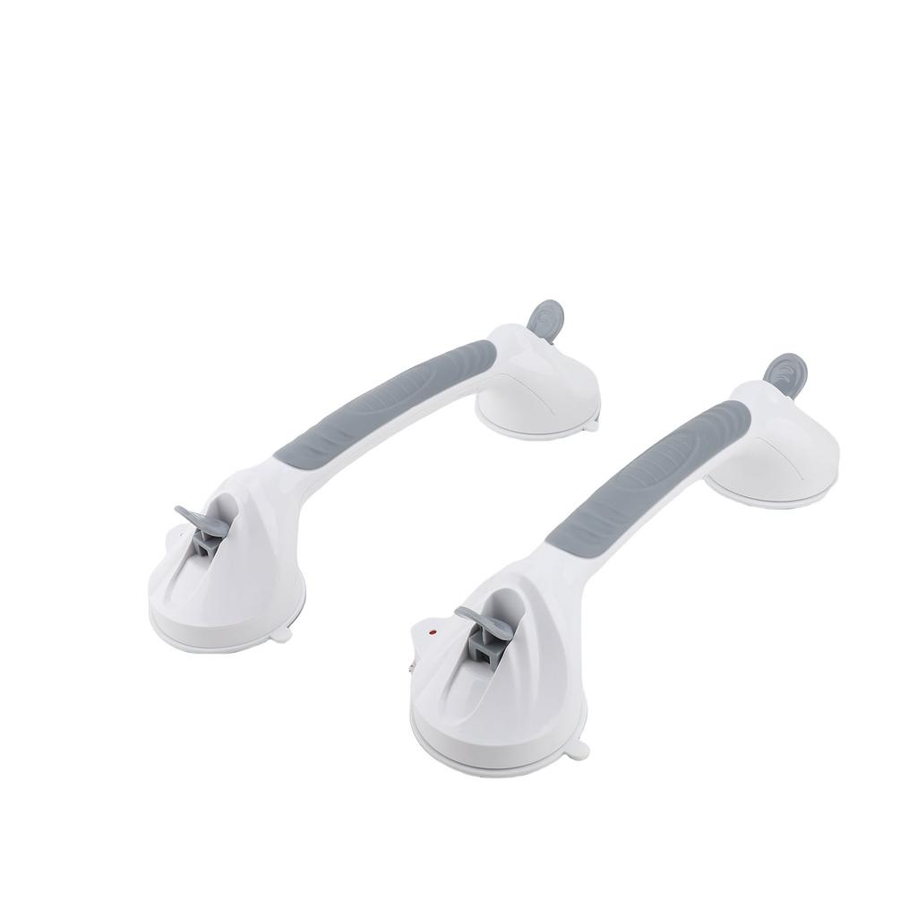 2 Pcs Grab Bar for Bathtubs and Showers Bathroom Grab Bar with Safety Red Green Indicator Light