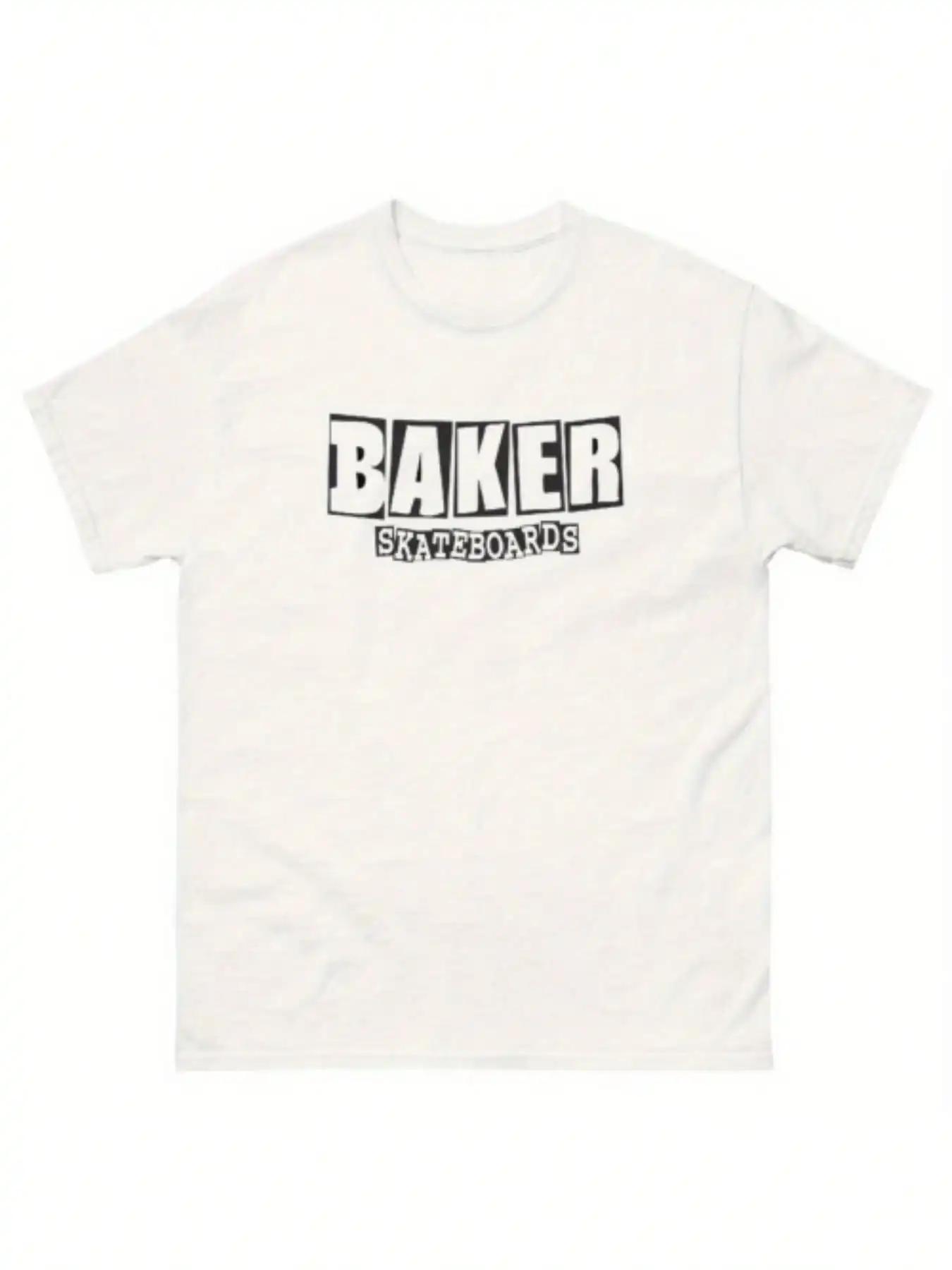 

BAKER SKATEBOARDS Ретро 90-х Винтажные Черные Дизайны Футболок для Скейтбординга S