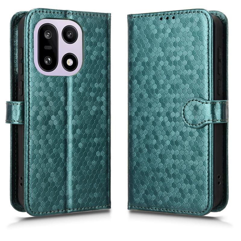 OnePlus 15 PLK110 Polka Dot Flip Phone Case - Protective Cover