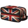 Custom Printed Cosmetic Bag Portable Hand Strap Toiletry Pouch Multipurpose Student Pen Storage Case