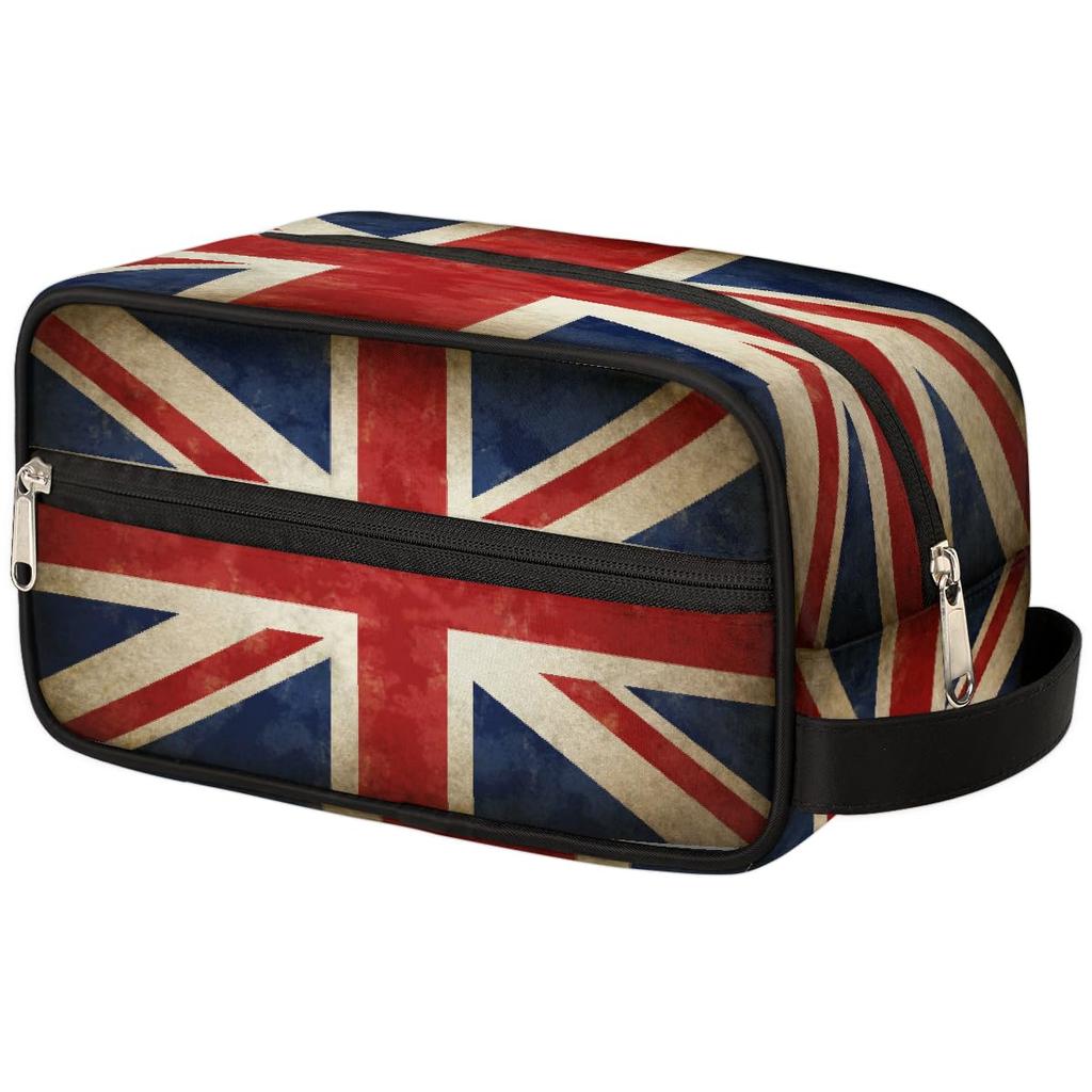 Custom Printed Cosmetic Bag Portable Hand Strap Toiletry Pouch Multipurpose Student Pen Storage Case