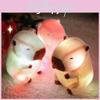 Capybara Plüschtier mit LED-Licht Weiche Tierdekoration für Kinder Geschenk
