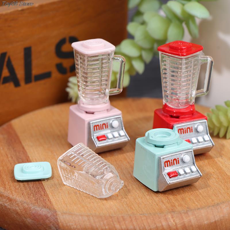 10 Styles Mini Electric Juicer Resin Model Toy Dollhouse Kitchen Furniture Miniature Decor Accessories For Dolls Accessories