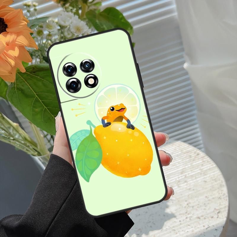Tropische Sommerfrucht Zitrone Hülle Für OnePlus 10 Pro 13 12 11 13s 13R 12R 10T 8T Nord CE 4 2 3 Lite N20 N30 Nord 5 Abdeckung
