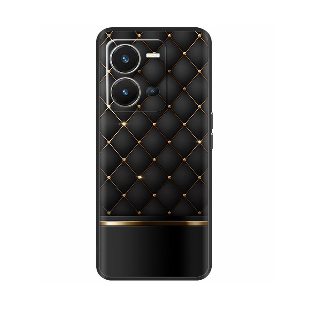Cute Silicon Phone Case For Vivo X80 Lite 5G Case 2022 Black Silicone Soft TPU Back Cover for vivo X80 Lite X80Lite Bumper Capas