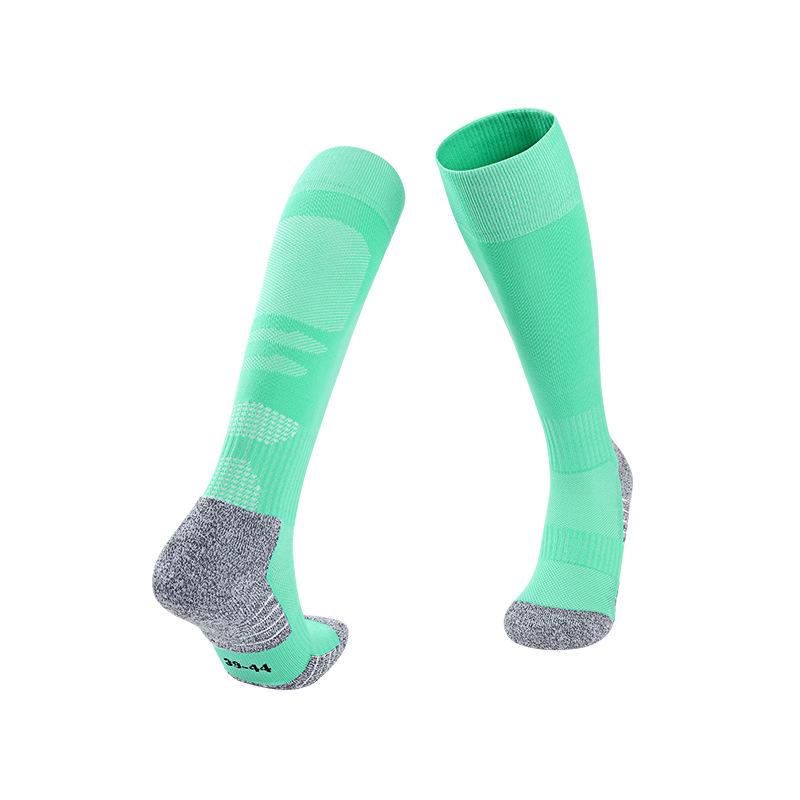 Long Over-the-Knee Non-Slip Sweat-Absorbent Football Training Socks for Teens