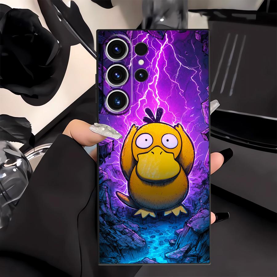 Anime Pokemon Gengar Case for Samsung Galaxy S26 S24 Plus S10 S9 S23 S21 FE S20 S25 Ultra Note 20 Ultra 8 9 10 Funda Phone Cover