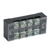 4Pcs Terminal Strip Block TB Fixed Large Current Copper Contactor Circuit Terminal Block 600V 35A 4 Positions