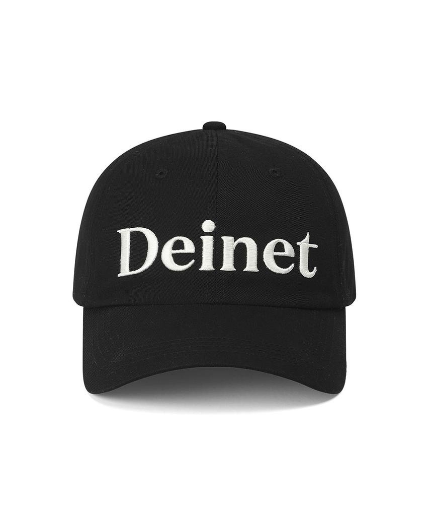 DEINET Essential Logo Ball Cap In Black