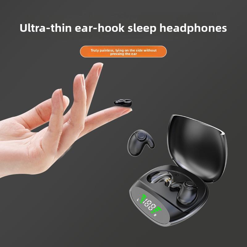 Bluetooth Headphones Are Wireless, Thin, Mini, Noise-cancelling, Digital Display, Long-lasting, High-quality, and Long-lasting Sleep Headphones