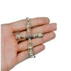 Peridot Cross Pendant: 925 Sterling Silver Charm Jewelry