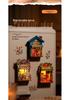 Yemori Monogatari Little Bear Coffee Shop DIY Miniature Wooden Model Kit