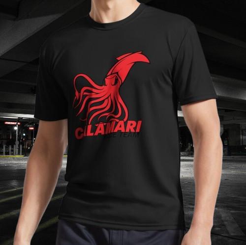 

Calamari Race Team logo color square Logo Active T-Shirt Funny Size S to 5XL 4XL