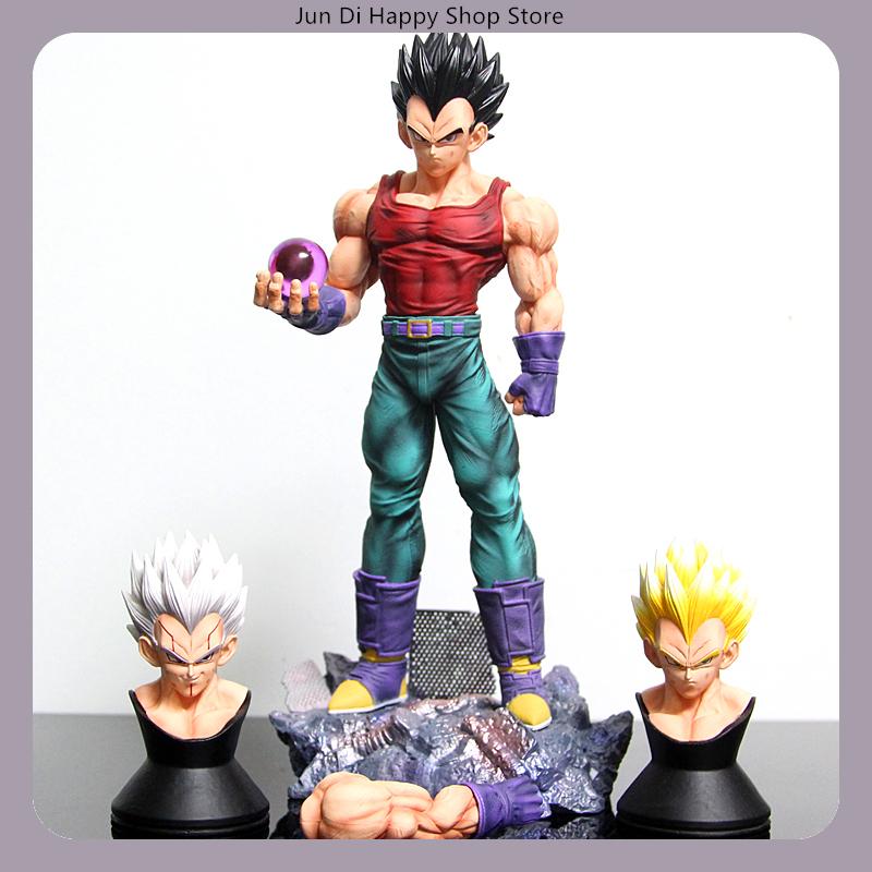 31cm Dragon Ball Vegeta Standing Pose Anime Figure Model Statue Desktop Decoration