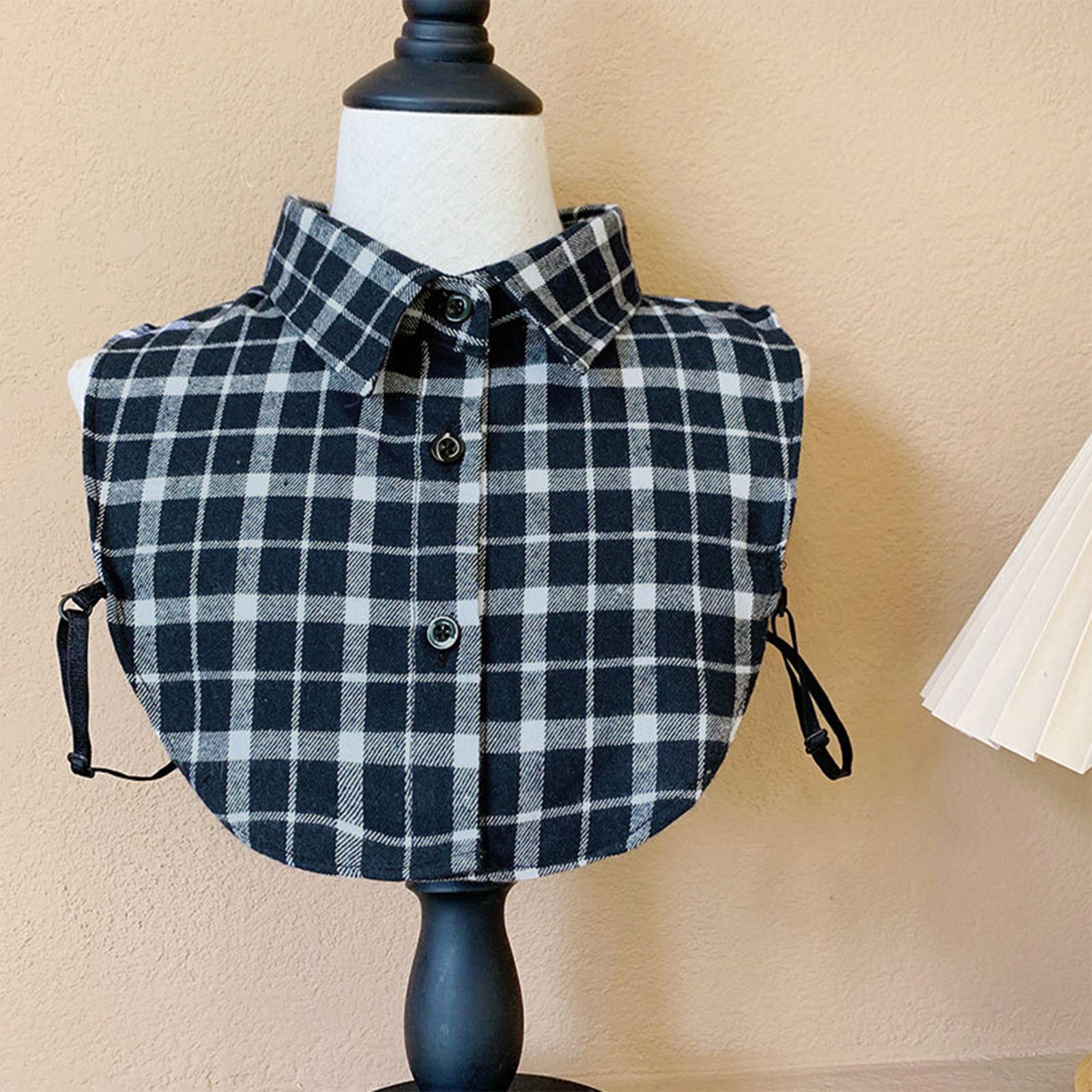 Ковбойский Воротник-Обманка Универсальный Остроконечный Воротник-Лацкан Свитер Воротник Рубашки Воротник-Обманка One Size