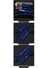 Pet Grooming Curved Scissors Set, Large 7.0 Inch, Colorful Beauty Scissors