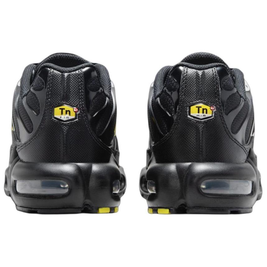 Nike Air Max Plus Vilko pilka/Optinė geltona Unisex sportbačiai Juodi DM0032-012