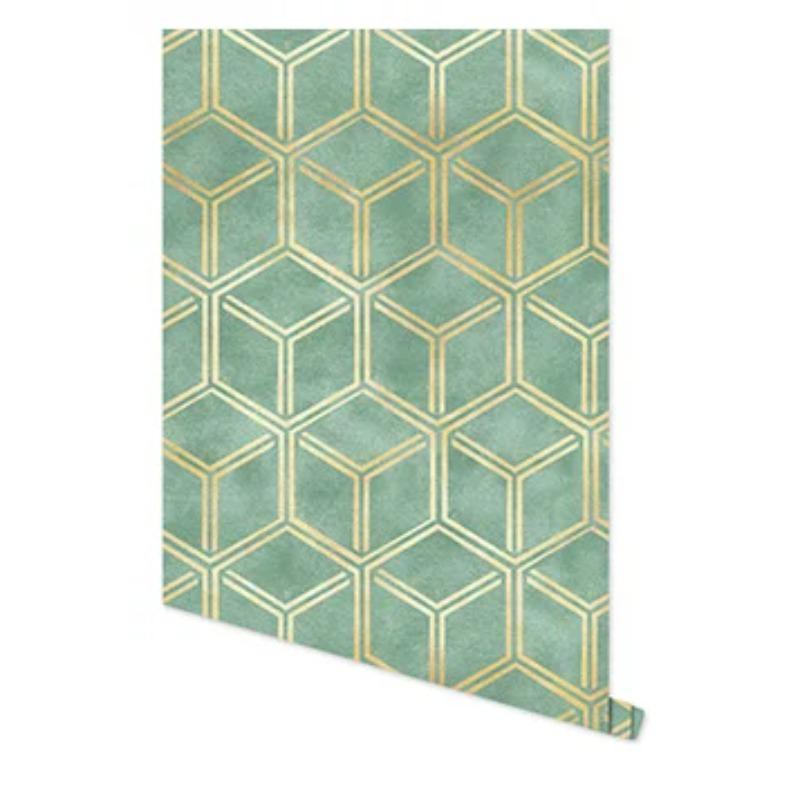 Gitter Kontaktpapier zum Abziehen und Aufkleben Schlafzimmer Geometrisch Selbstklebend Gestreifte Tapete für Badezimmerschrank
