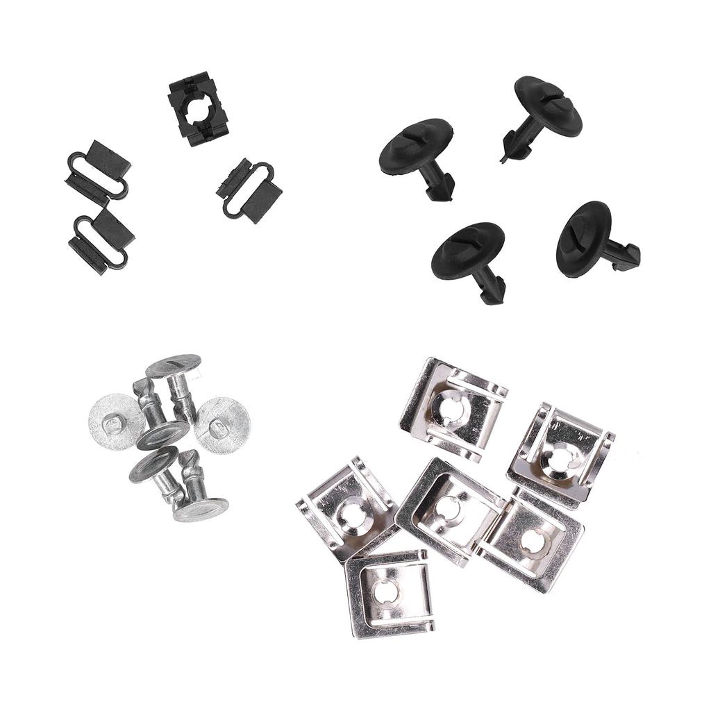 Engine Undertray Underbody Shield Fasteners Fixing Clips 4A0805163 Replacement for A3 A4 A6 A8