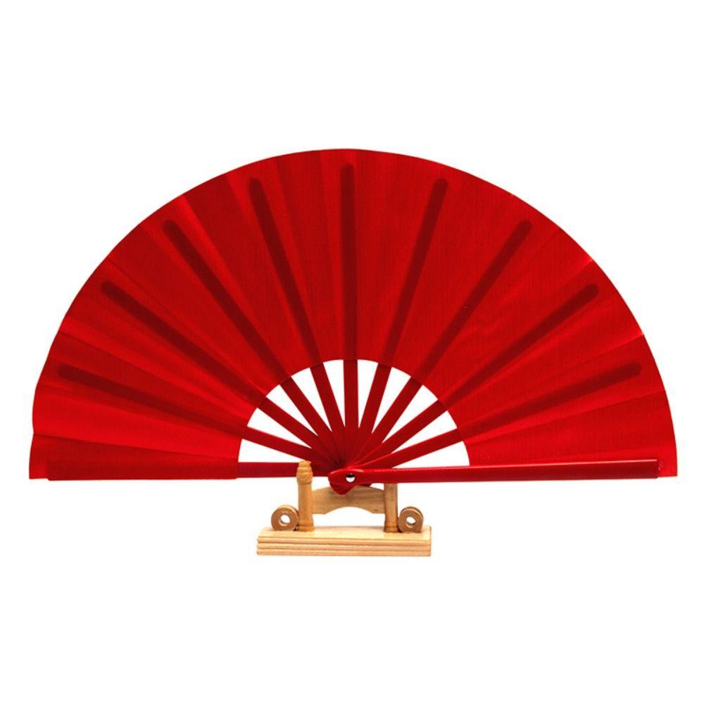 8 Inch Kung Fu Fan Classical Yoga Fan Photo Prop Plastic Bone Fan  Wedding Party Decor