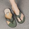 Fashion Men's Slippers Summer Beach Outdoor Leisure Breathable Wear-resistant Fashion Anti-slip High Quality Home Men's Flip-flops