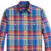 Polo Ralph Lauren Button-Down Long Sleeve Plaid Shirt Men Shirts Blue MNPOWOV16823-431