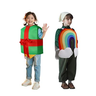 Halloween Children's Party Costumes Fun Spoof Costumes Activity One-piece Performance Costumes Composite Sponge Dance Costumes